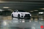 Lexus RC F on Vossen Wheels (VFS4) 2017 года